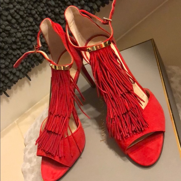 Louise et Cie Shoes - New Ruby Red kidsuede Louise et Cie from Dillards